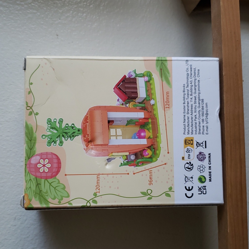 Source Unknown Easter Building Set with Multicolor Blocks - Picture 2 of 3